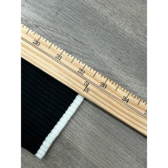 NWT Madewell Womens Black White Knit Striped Zip-Front Cardigan Sweater Size XS - Picture 8 of 8